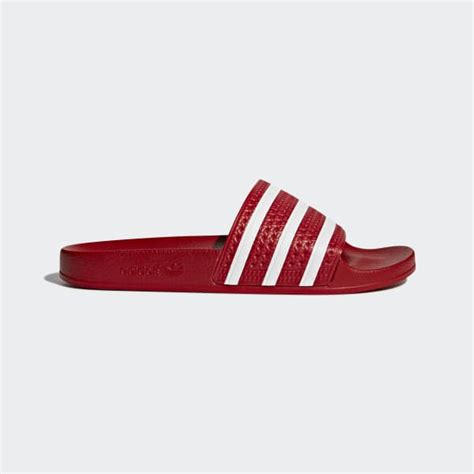 zalando adidas slippers rood|Rode adidas Slippers voor dames online kopen .